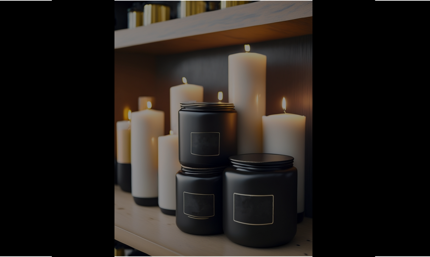 Mini Spherel Crystal Candle