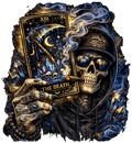 Death Tarot Skull design by SoulStone Co.