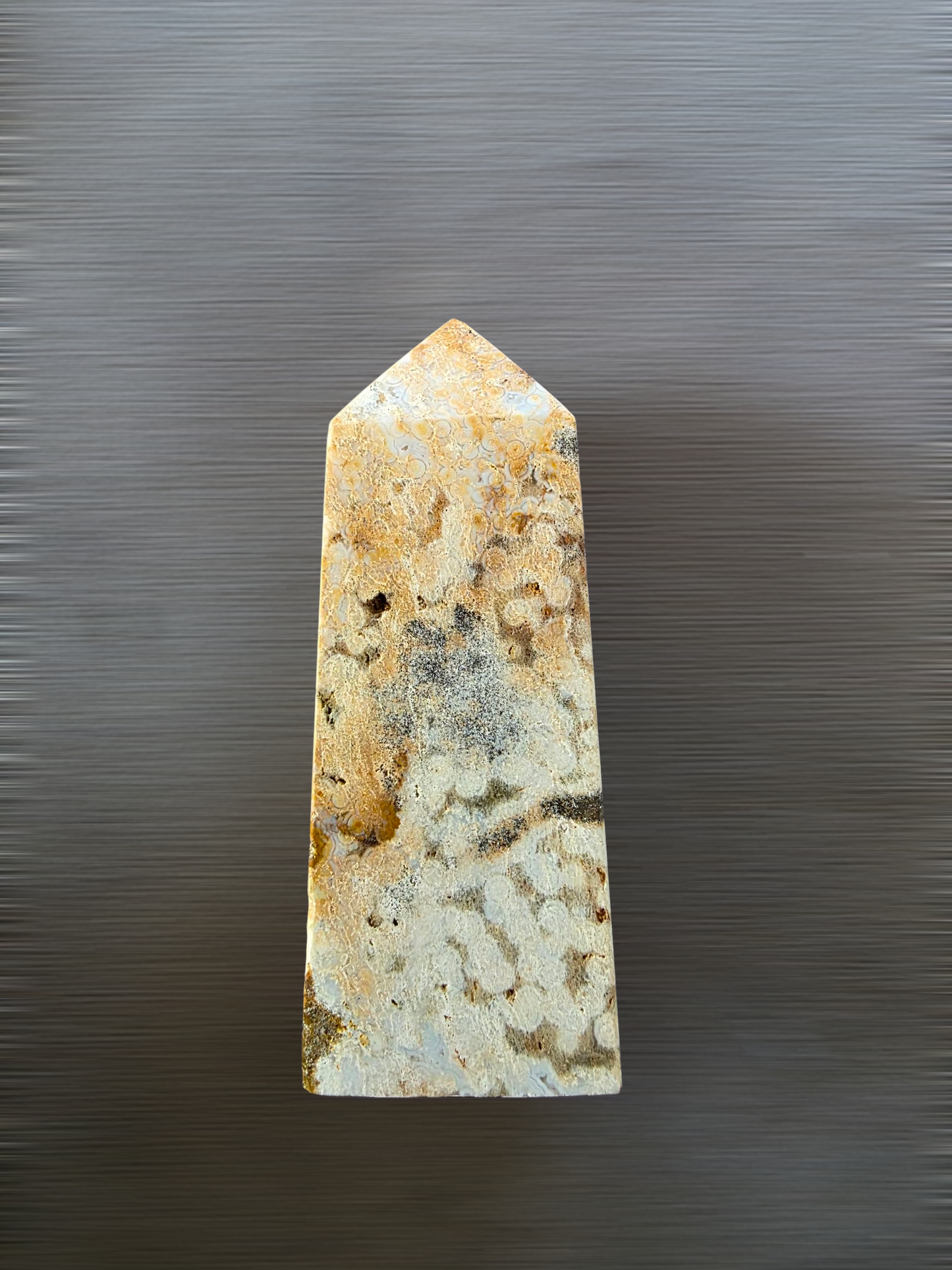 Ocean Jasper Crystal Tower