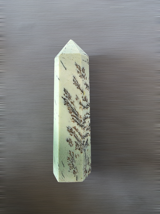 Dendritic Jasper Crystal Tower