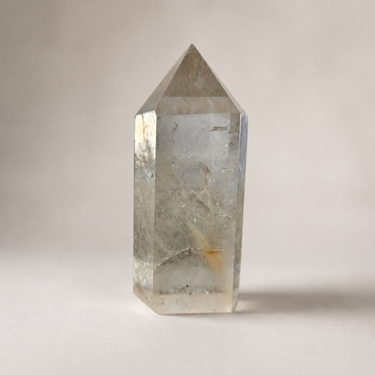 336g Clear Quartz polished crystal tower by SoulStone Co