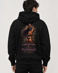 Raising My Vibrations spiritual hoodie design by SoulStone Co