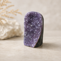 298g Amethyst Druzy Freeform crystal with sparkling purple surface