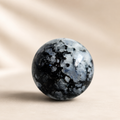 200g Rainbow Moonstone crystal sphere with blue flash