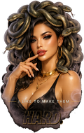Medusa I Like to Make Them Hard design by SoulStone Co.