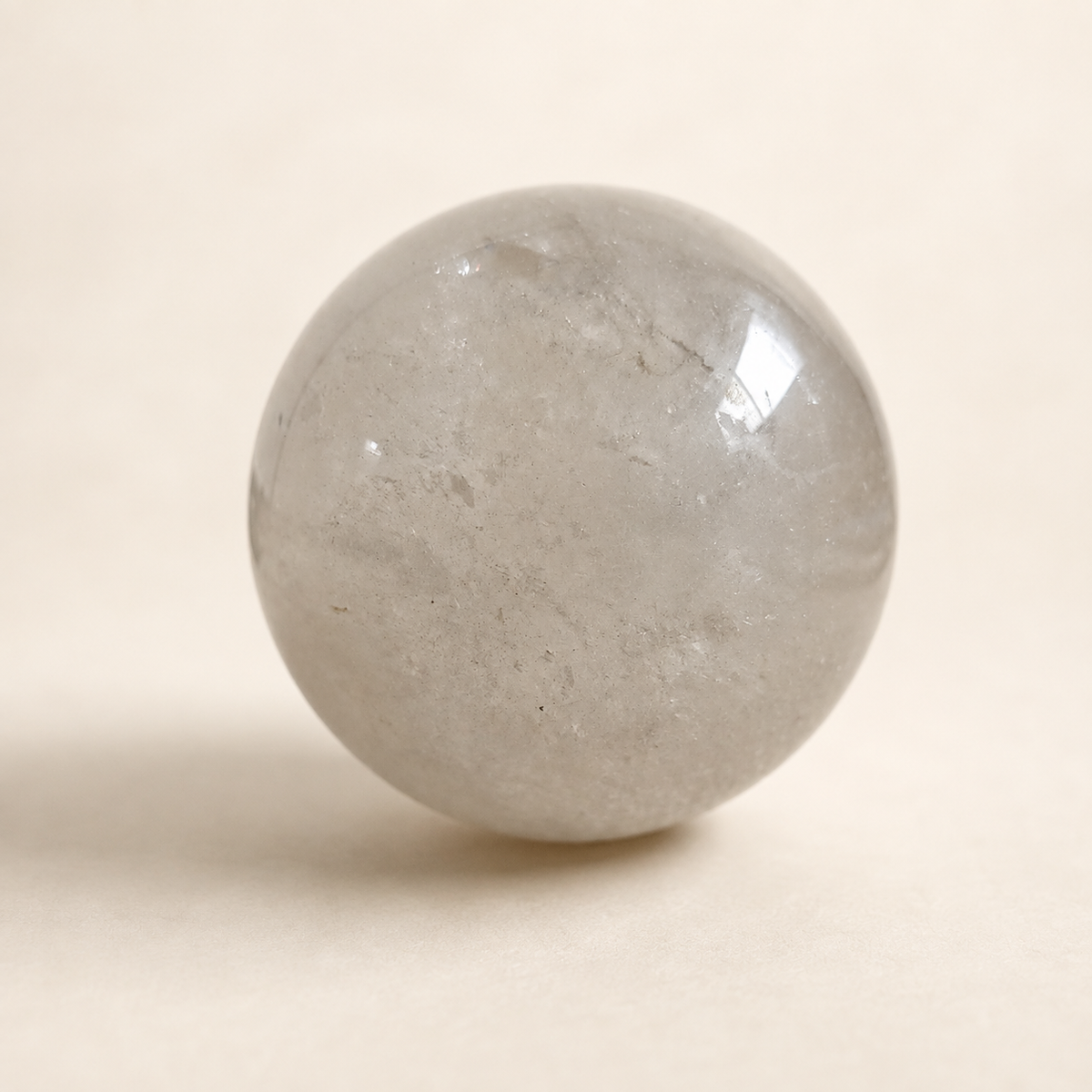 Light Smoky Quartz Sphere