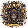 Leo Zodiac astrology artwork by SoulStone Co