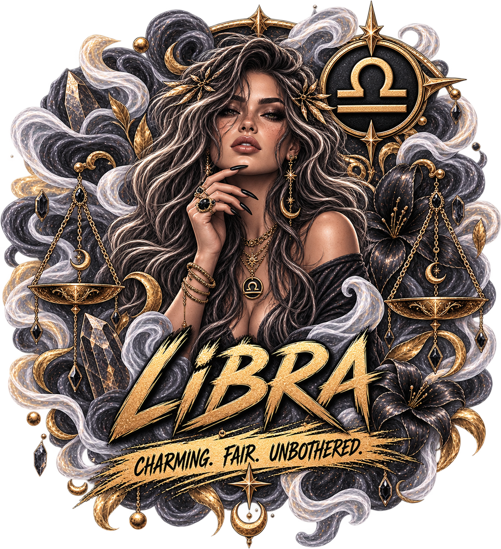 Libra Zodiac astrology artwork by SoulStone Co