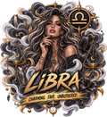 Libra Zodiac astrology artwork by SoulStone Co