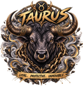 Taurus Zodiac astrology artwork by SoulStone Co